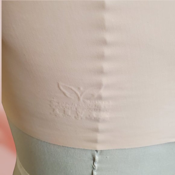 Wireless Lace Bra Plus Size 44 - Peach Lace - Picture 4 of 8